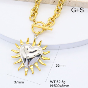 GEN002067ahlv-066  18K PVD,Handmade Polished  Stainless Steel Necklace  BC25070214N-PS