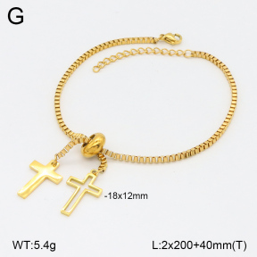 2B2004166ablb-350  Stainless Steel Bracelet