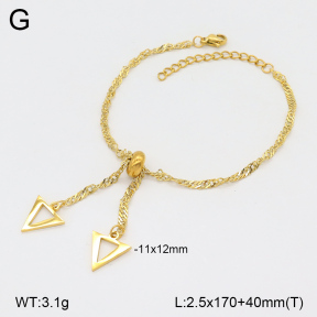 2B2004173ablb-350  Stainless Steel Bracelet