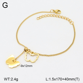 2B2004179ablb-350  Stainless Steel Bracelet