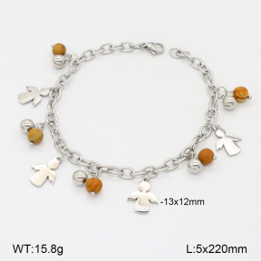 2B4004898bbov-350  Stainless Steel Bracelet