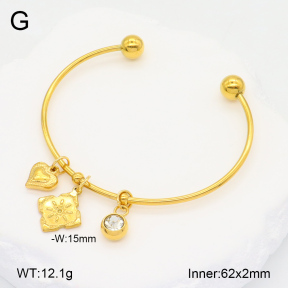 2BA402269bbov-355  Stainless Steel Bangle