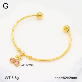 2BA402275vbmb-355  Stainless Steel Bangle