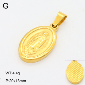 2P2004574avja-355  Stainless Steel Pendant