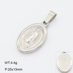 2P2004575aain-355  Stainless Steel Pendant