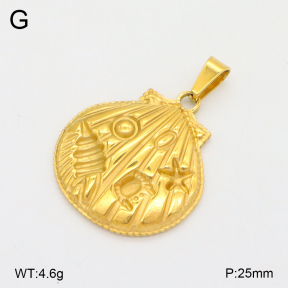 2P2004581aajl-355  Stainless Steel Pendant
