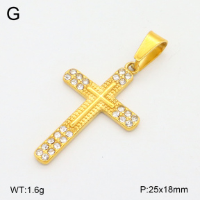2P4001238baka-355  Stainless Steel Pendant