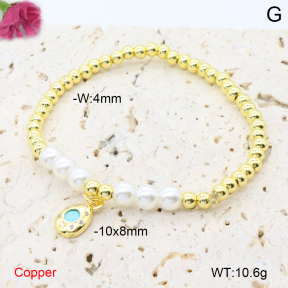 F6B406710ablb-L017  Fashion Copper Bracelet