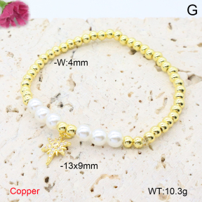 F6B406717ablb-L017  Fashion Copper Bracelet