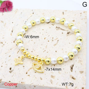 F6B406733bbov-L017  Fashion Copper Bracelet