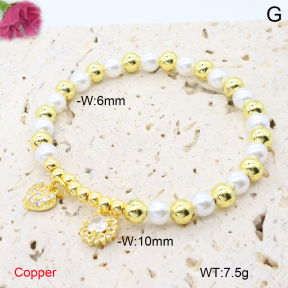 F6B406735bbov-L017  Fashion Copper Bracelet