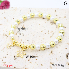 F6B406737bbov-L017  Fashion Copper Bracelet