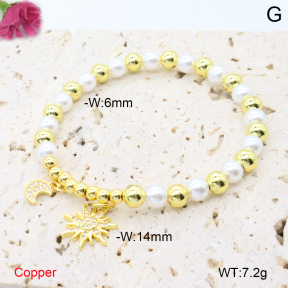 F6B406738bbov-L017  Fashion Copper Bracelet