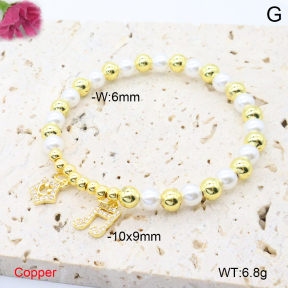 F6B406745bbov-L017  Fashion Copper Bracelet