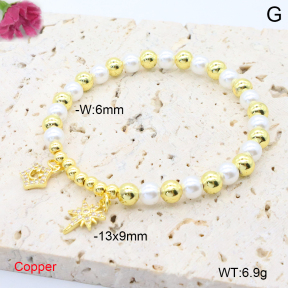 F6B406750bbov-L017  Fashion Copper Bracelet