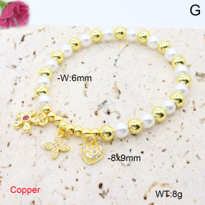 F6B406751bvpl-L017  Fashion Copper Bracelet