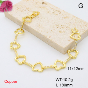 F6B406774bhva-L017  Fashion Copper Bracelet