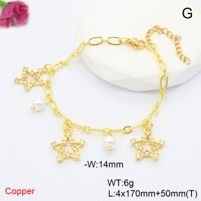F6B406777vhha-L036  Fashion Copper Bracelet