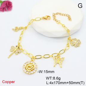 F6B406781ahlv-L036  Fashion Copper Bracelet