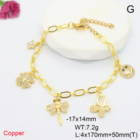 F6B406791ahlv-L036  Fashion Copper Bracelet