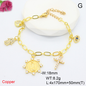 F6B406792ahlv-L036  Fashion Copper Bracelet