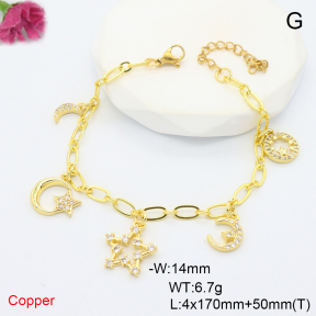 F6B406794ahlv-L036  Fashion Copper Bracelet