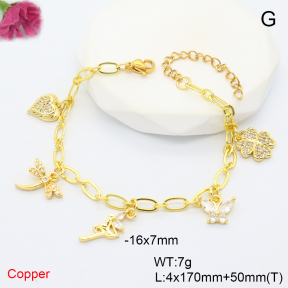 F6B406795ahlv-L036  Fashion Copper Bracelet