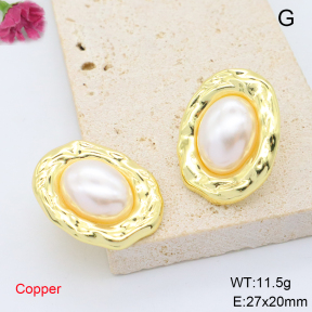 F6E302034baka-L017  Fashion Copper Earrings