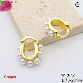 F6E302036vbmb-L017  Fashion Copper Earrings
