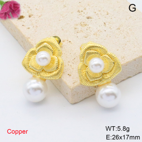 F6E302037ablb-L017  Fashion Copper Earrings