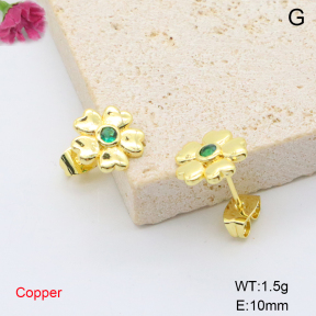 F6E405693baka-L017  Fashion Copper Earrings