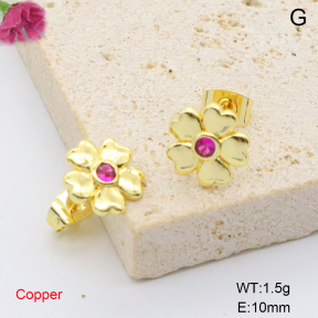 F6E405695baka-L017  Fashion Copper Earrings