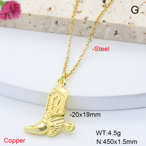 F6N200966aakl-L017  Fashion Copper Necklace