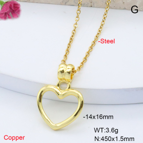 F6N200967avja-L017  Fashion Copper Necklace