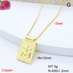 F6N200969vaia-L017  Fashion Copper Necklace