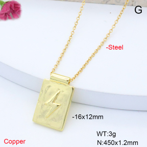 F6N200970vaia-L017  Fashion Copper Necklace