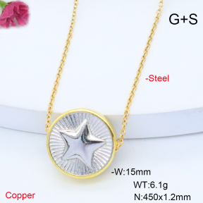 F6N200980aajl-L017  Fashion Copper Necklace