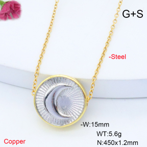 F6N200981aajl-L017  Fashion Copper Necklace