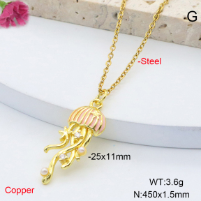 F6N301498avja-L017  Fashion Copper Necklace