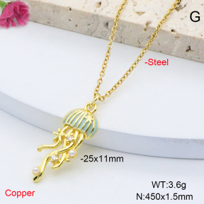 F6N301500avja-L017  Fashion Copper Necklace