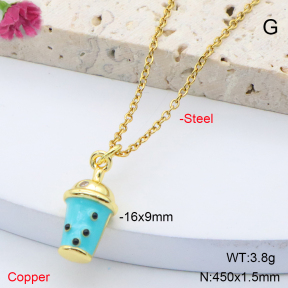 F6N301503vaia-L017  Fashion Copper Necklace