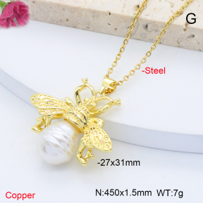 F6N301506baka-L017  Fashion Copper Necklace