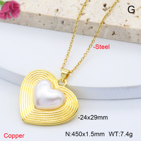 F6N301508baka-L017  Fashion Copper Necklace