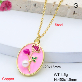 F6N301509avja-L017  Fashion Copper Necklace