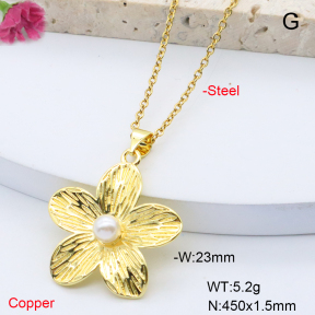F6N301510vail-L017  Fashion Copper Necklace