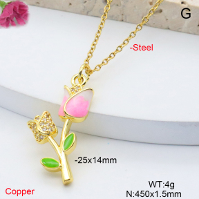 F6N408731avja-L017  Fashion Copper Necklace