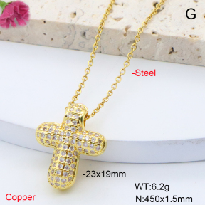 F6N408734aakl-L017  Fashion Copper Necklace