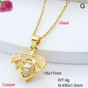 F6N408738avja-L017  Fashion Copper Necklace