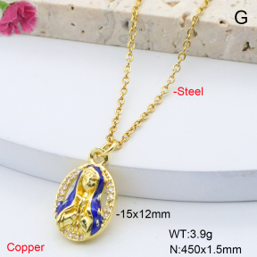 F6N408739vail-L017  Fashion Copper Necklace
