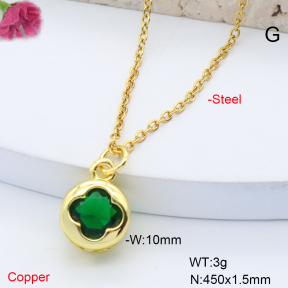 F6N408744vaia-L017  Fashion Copper Necklace
